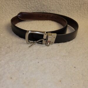 Tommy Hilfiger Men's Premium Reversible Belt Brown/Black
